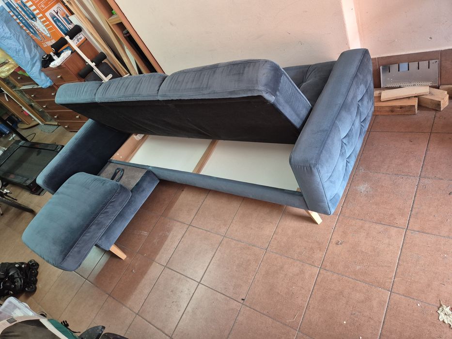 Narożnik nappa z funkcją spania