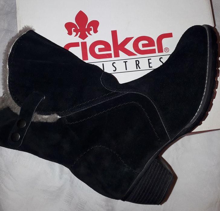 Зимние  RIEKER женские СУПЕР ботинки сапоги зимние женские сапожки бот