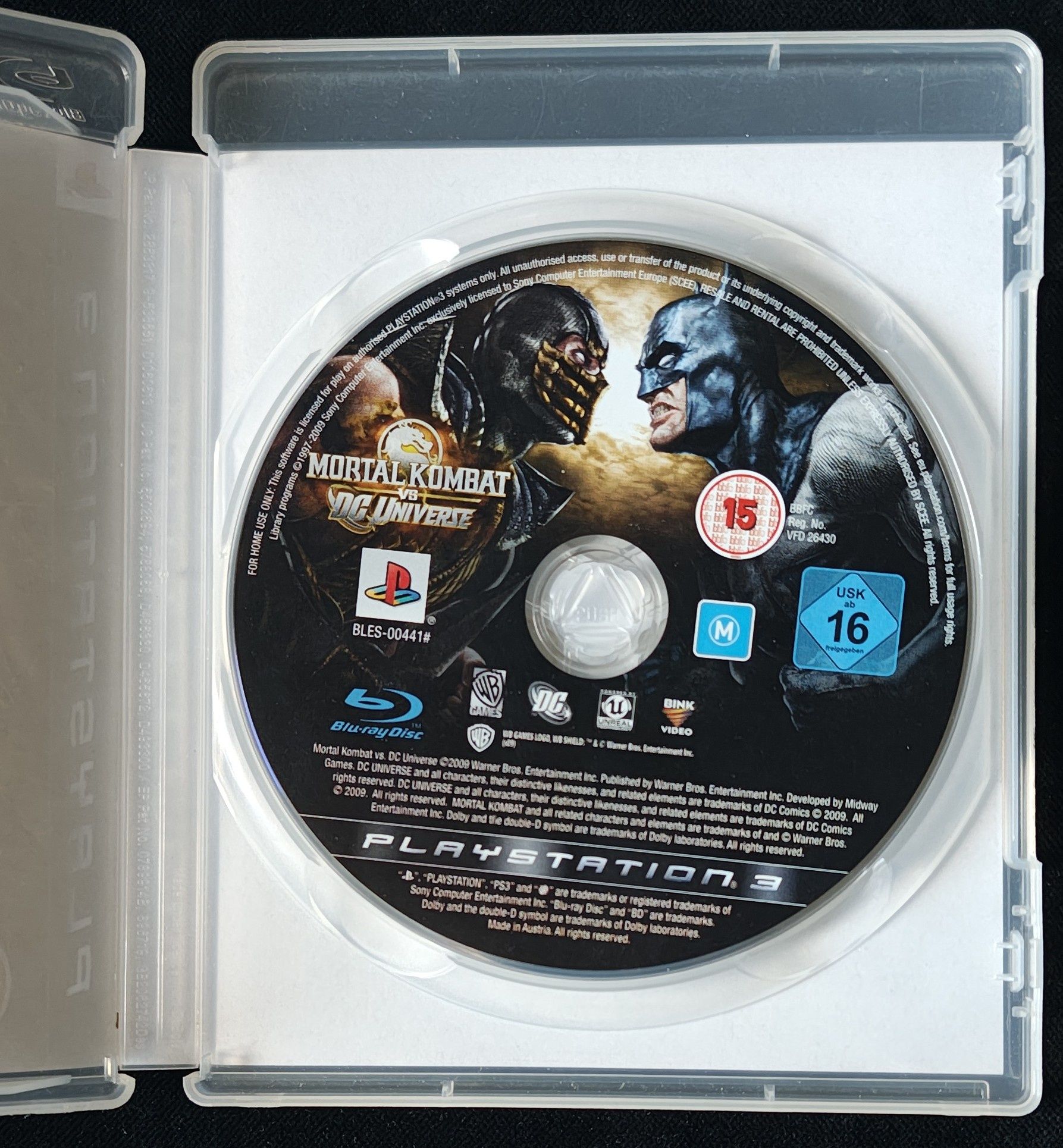 Mortal Kombat vs DC Universe na PS3 Gra po angielsku 100% Sprawna