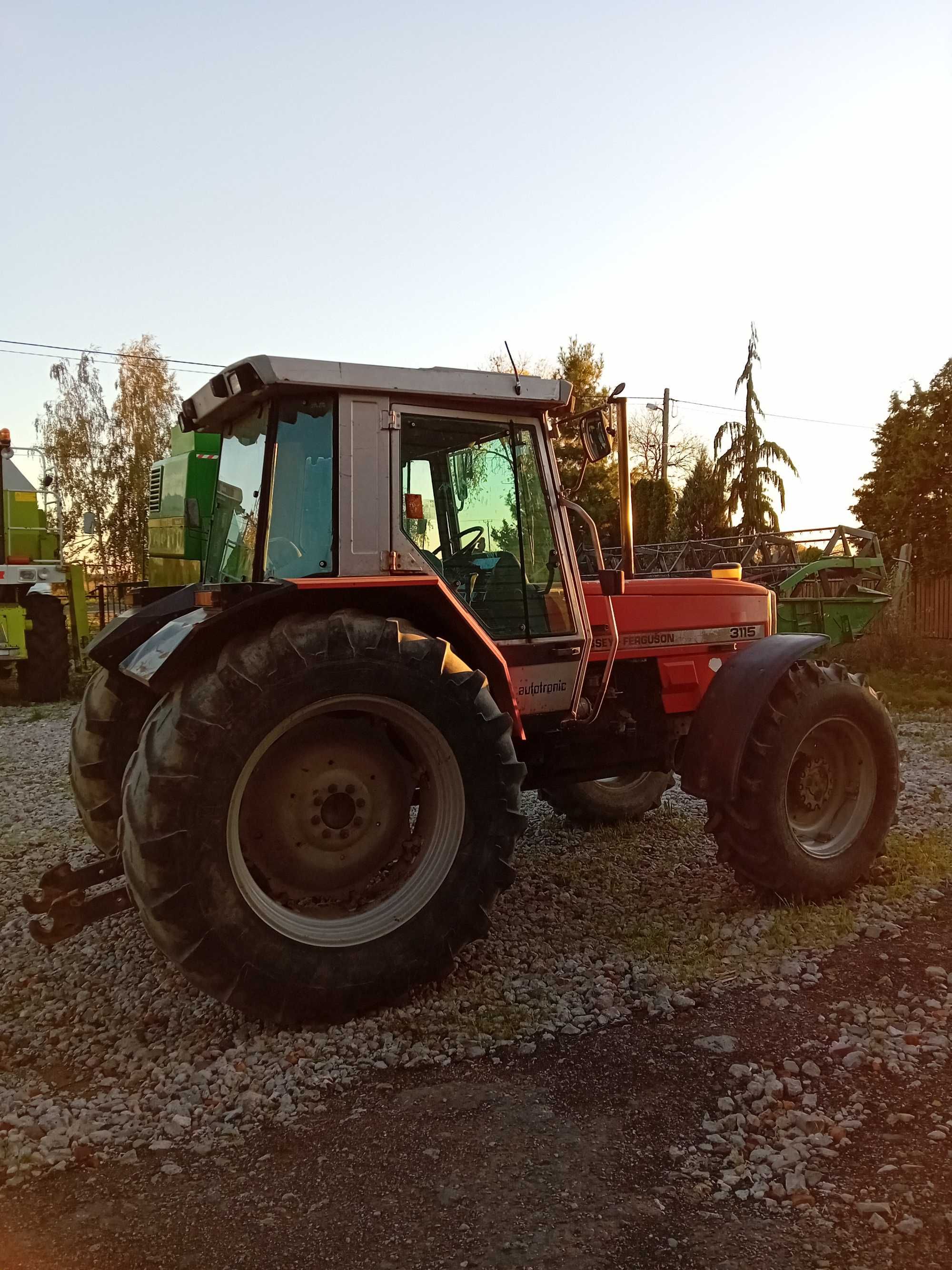Massey Ferguson 3115 pneumatyka komplet zaczepów