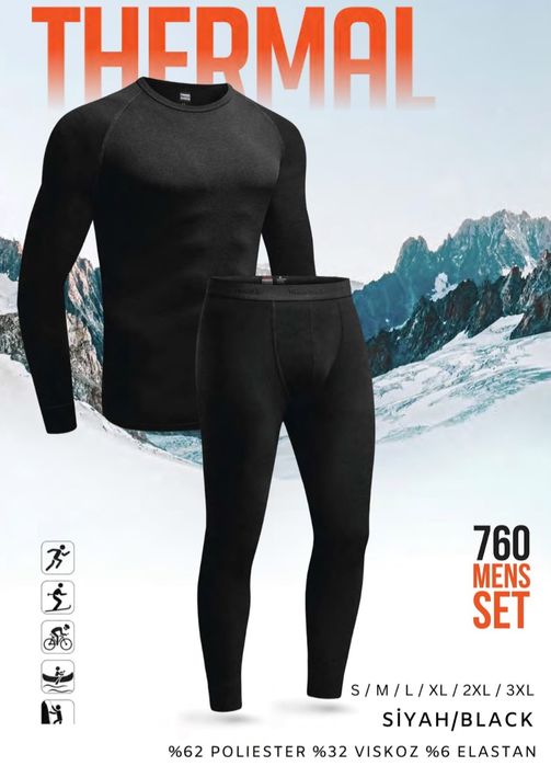 Чоловіча термобілизна. Berrak.