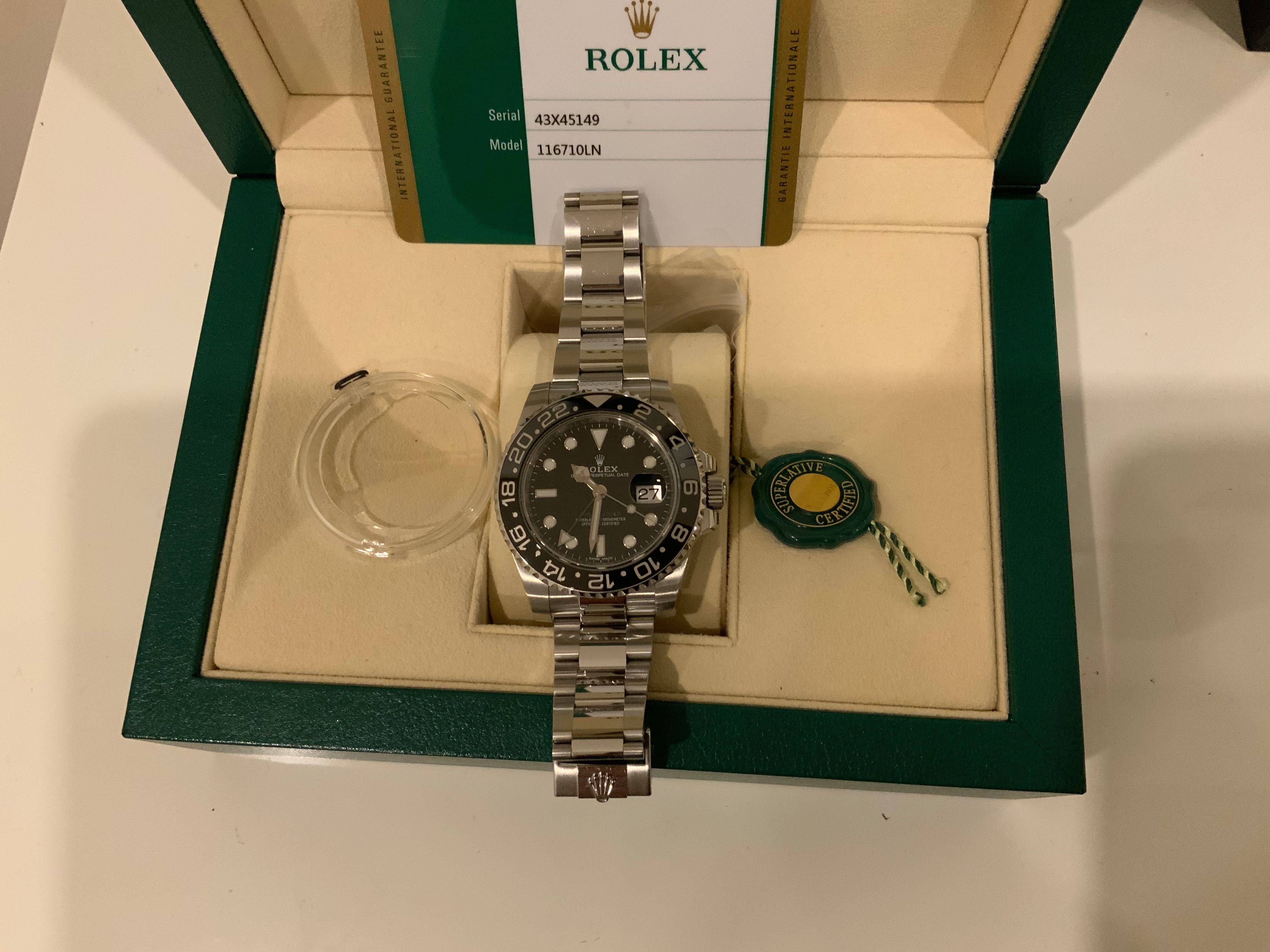Rolex GMT - Master ll      (relógio de colecção)