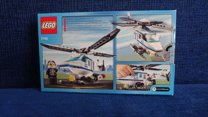 Lego City Helikopter policyjny POLICE HELIKOPTER 7741