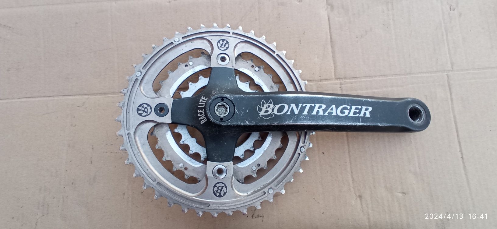 Mechanizm korbowy Bontrager na Kwadrat