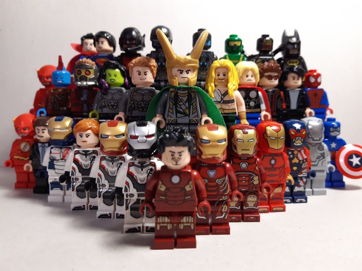 Lego (Лего) мини фигурка Marvel Avengers, Super Heroes, DC - ОРИГИНАЛ