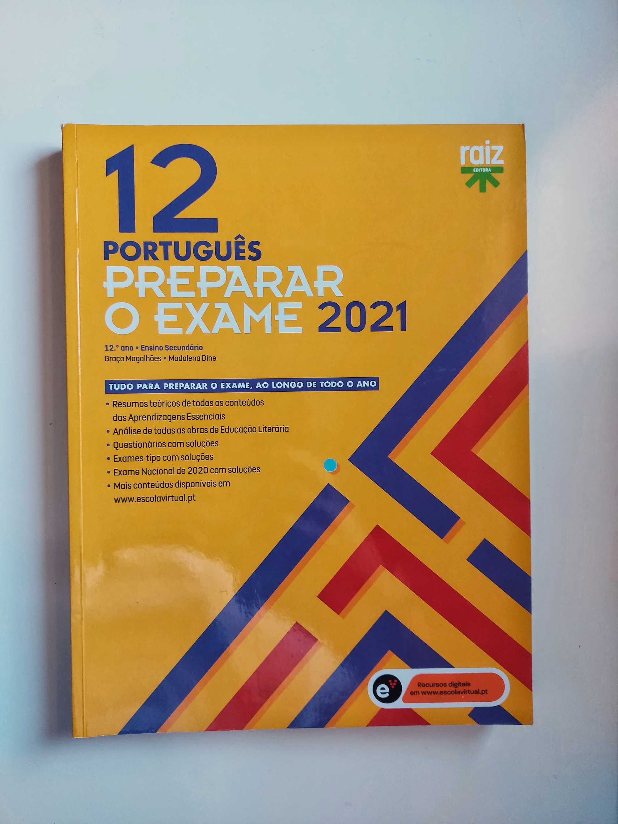 Livro de Preparação de Exame Português 2021 NOVO