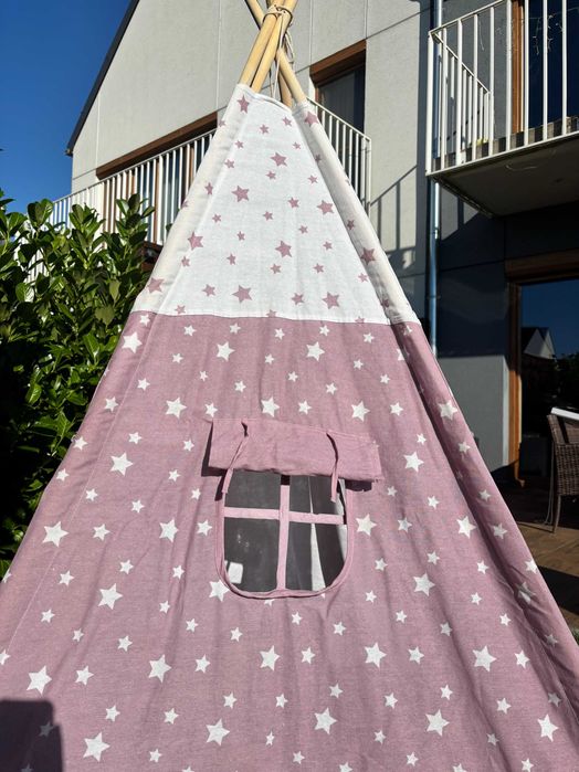 Namiot Boho Tipi dla dziewczynki
