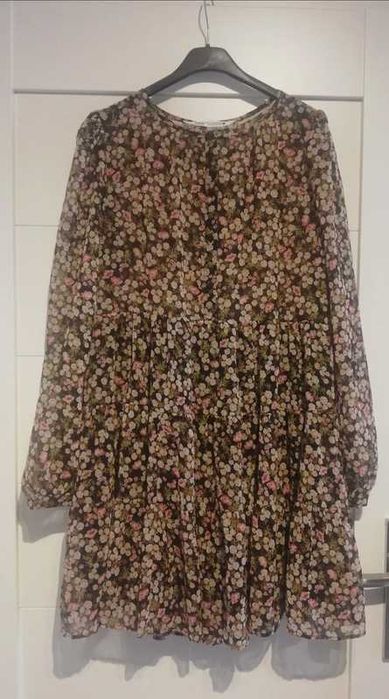 Sukienka kwiaty ZARA