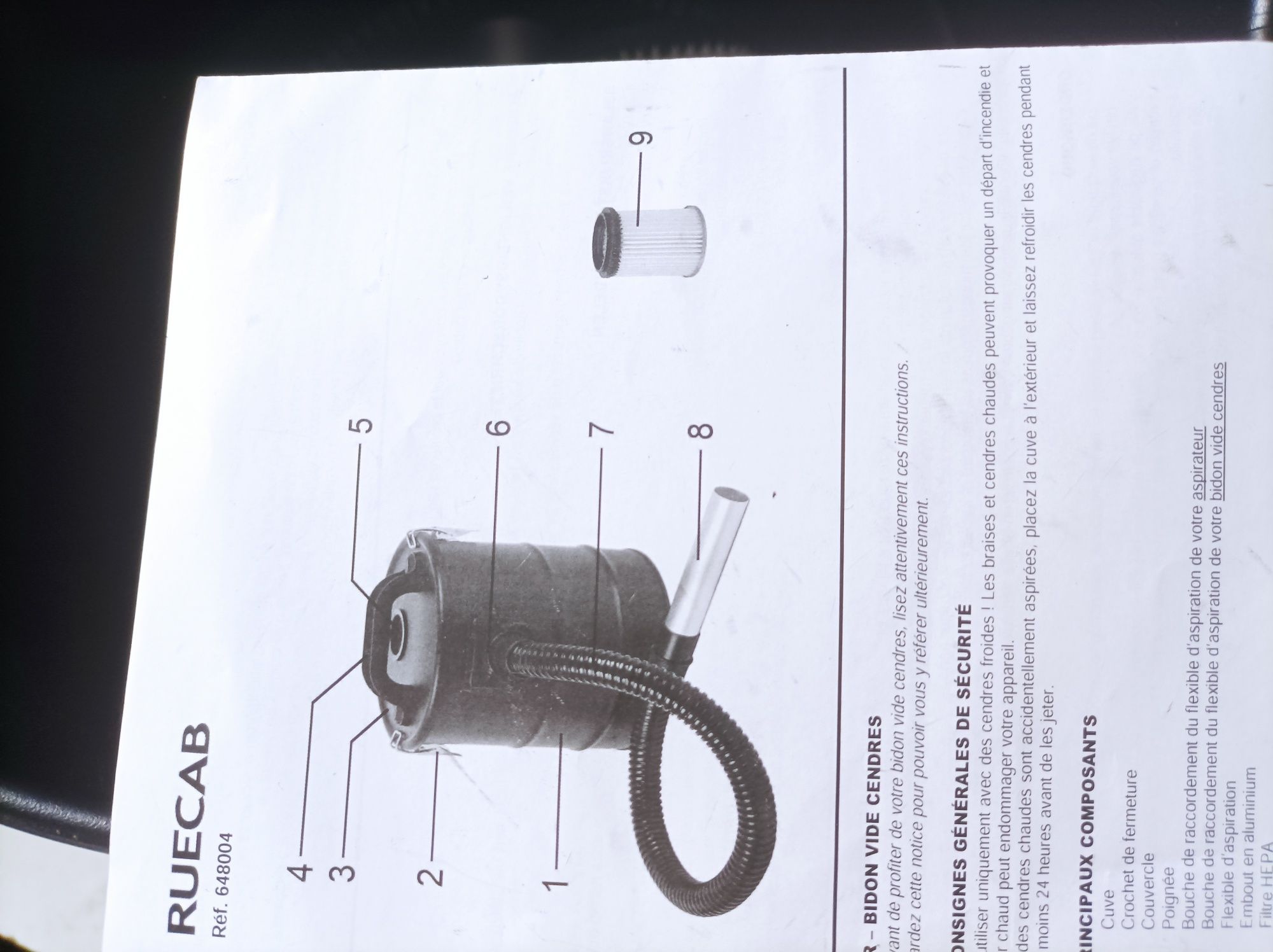 separator popiołu