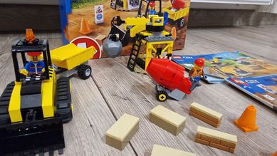 Lego city 60252 buldożer budowlany
