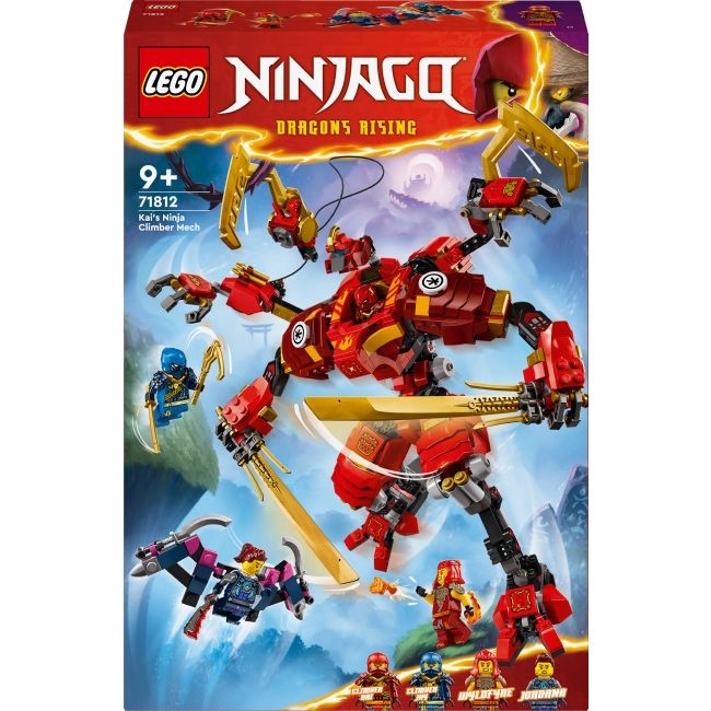 LEGO NINJAGO 71812 — Робот-скелелаз ніндзя Кай, лего ніндзяго