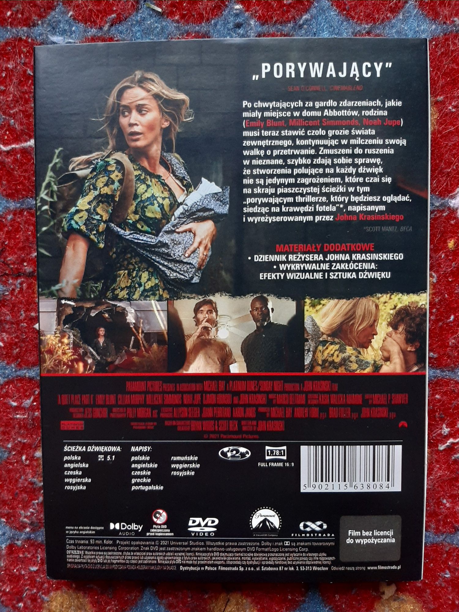 Film DVD "Ciche miejsce 2"