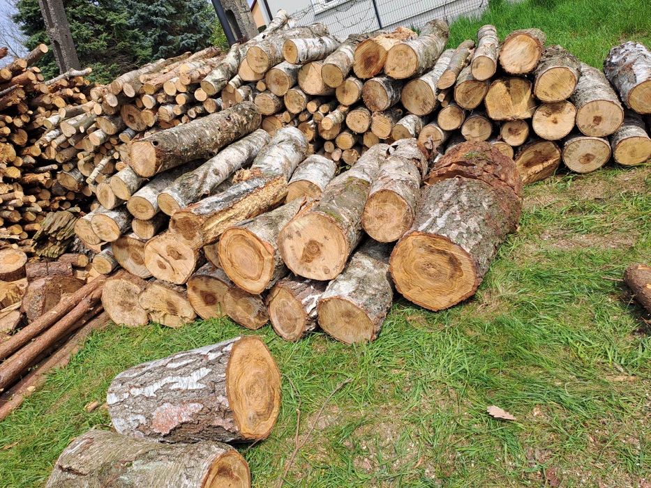 Okazja! Najniższe ceny! Drewno opałowe buk brzoza sosna