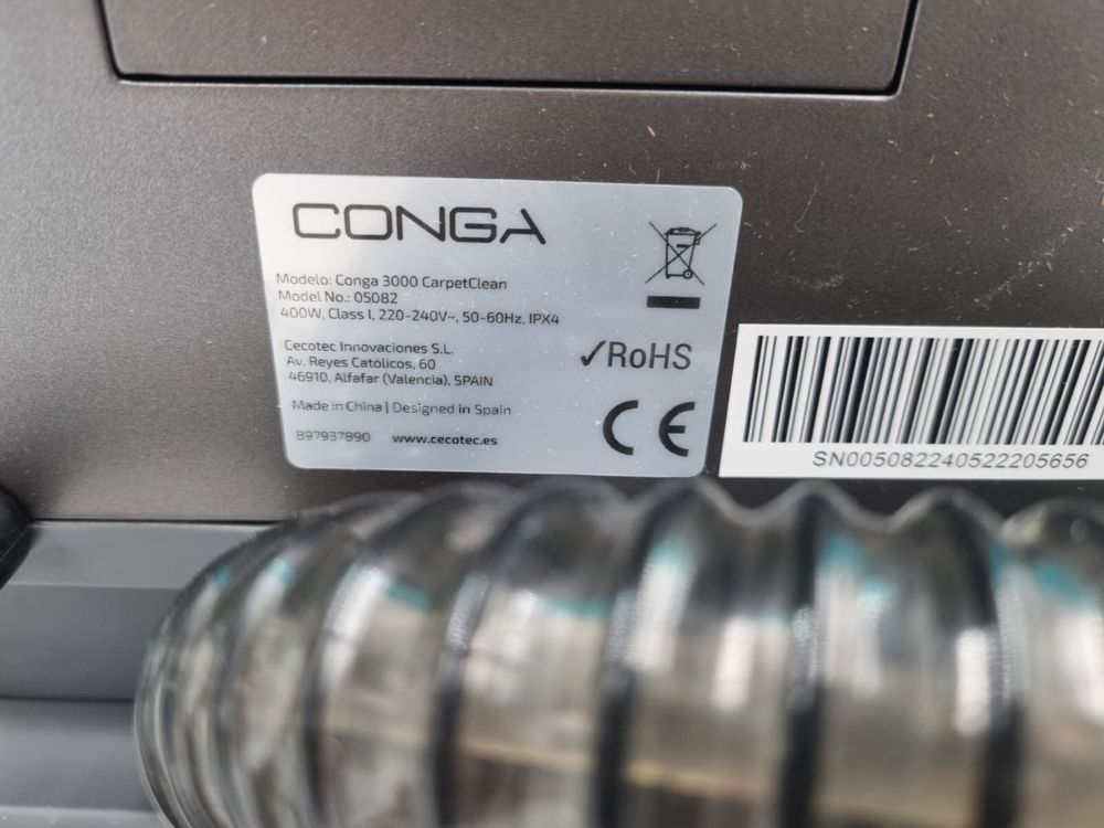Cecotec conga popstar3000 odkurzacz piorący