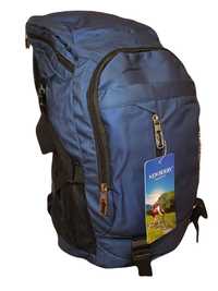 Nowy plecak ciemnoniebieski turystyczny trekkingowy obóz 50 cm 35l 40l
