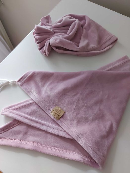 Czapka/ turban i chusta obwód 44-47