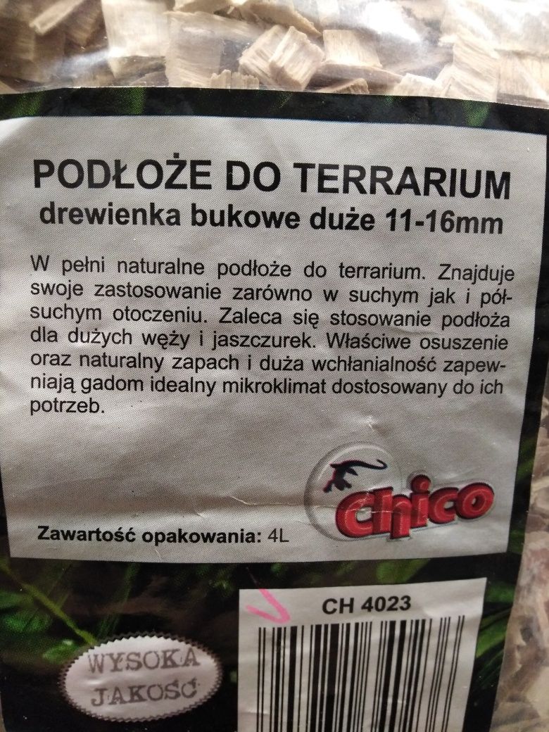 Podłoże do terarium