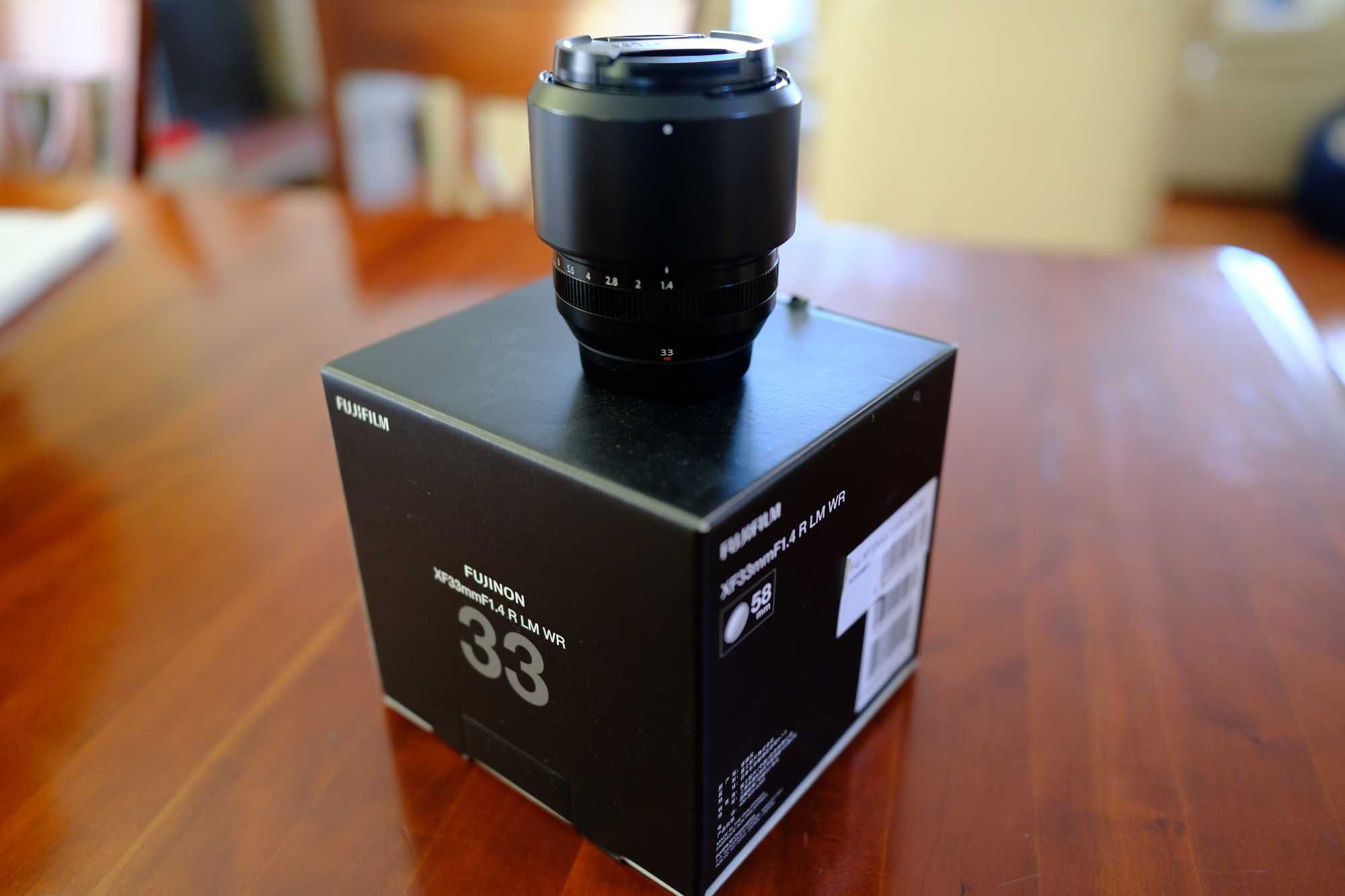 Objetiva Fuji XF 33mm F1.4 R LM WR