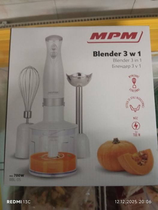 Blender 3w1 Nowy