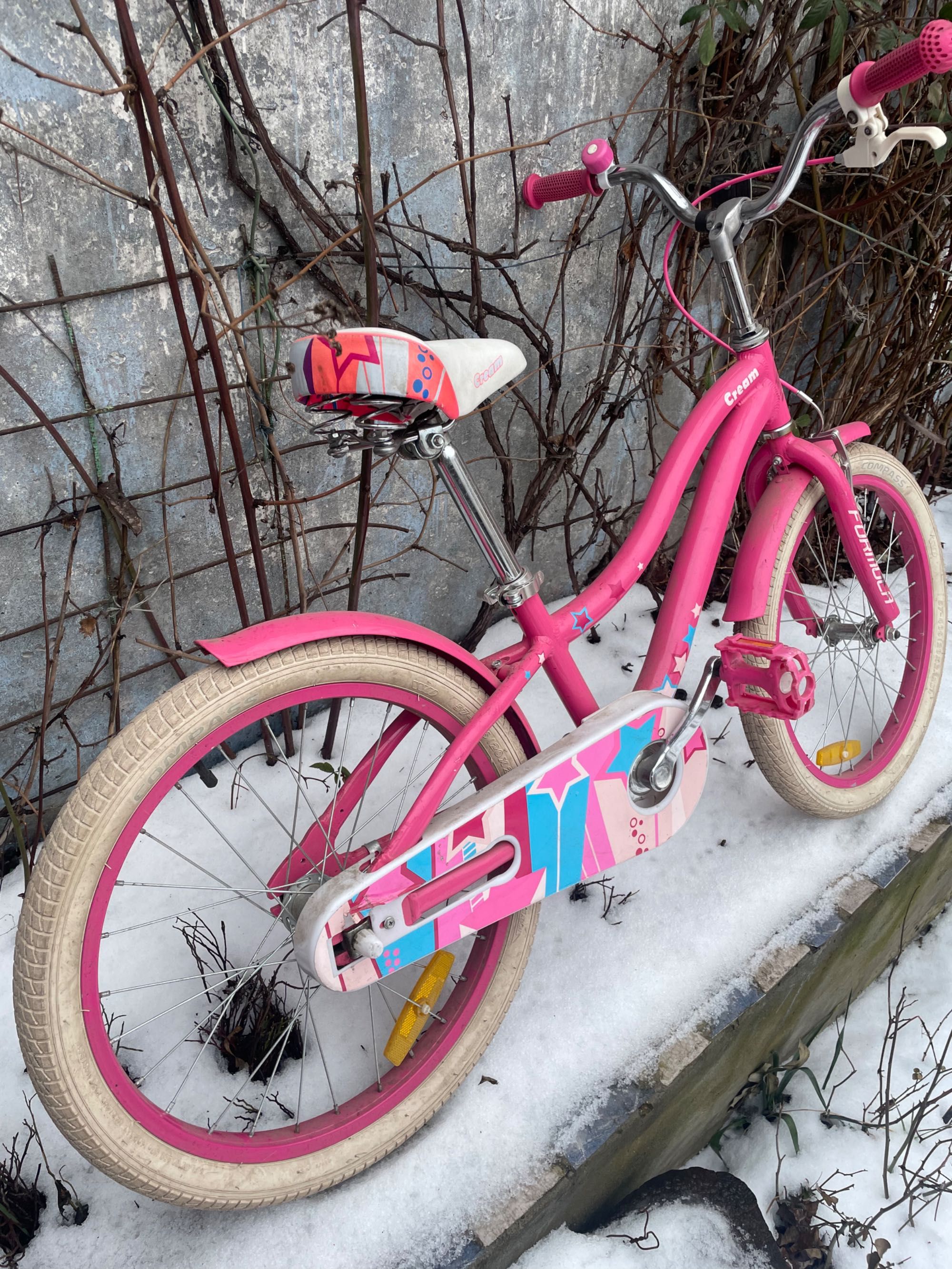 Велосипед детский для девочек на 20 колесах