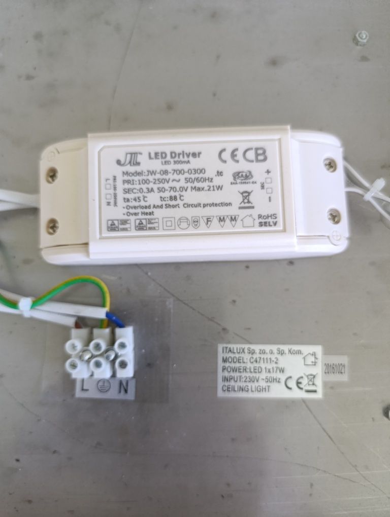 Plafon z kryształkami ITALUX C47111-2