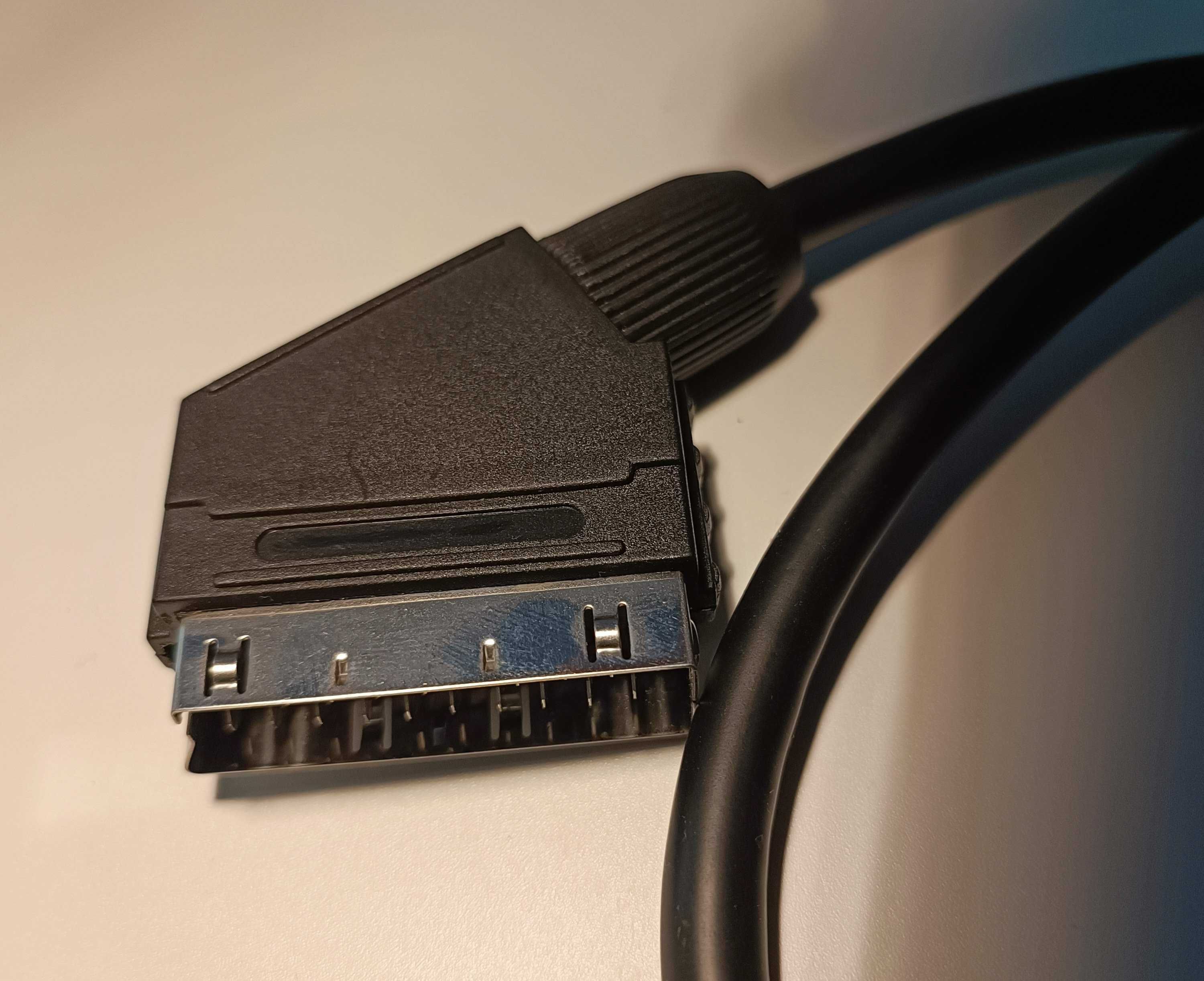 Kabel Scart-Scart Euro-Euro 0,9m