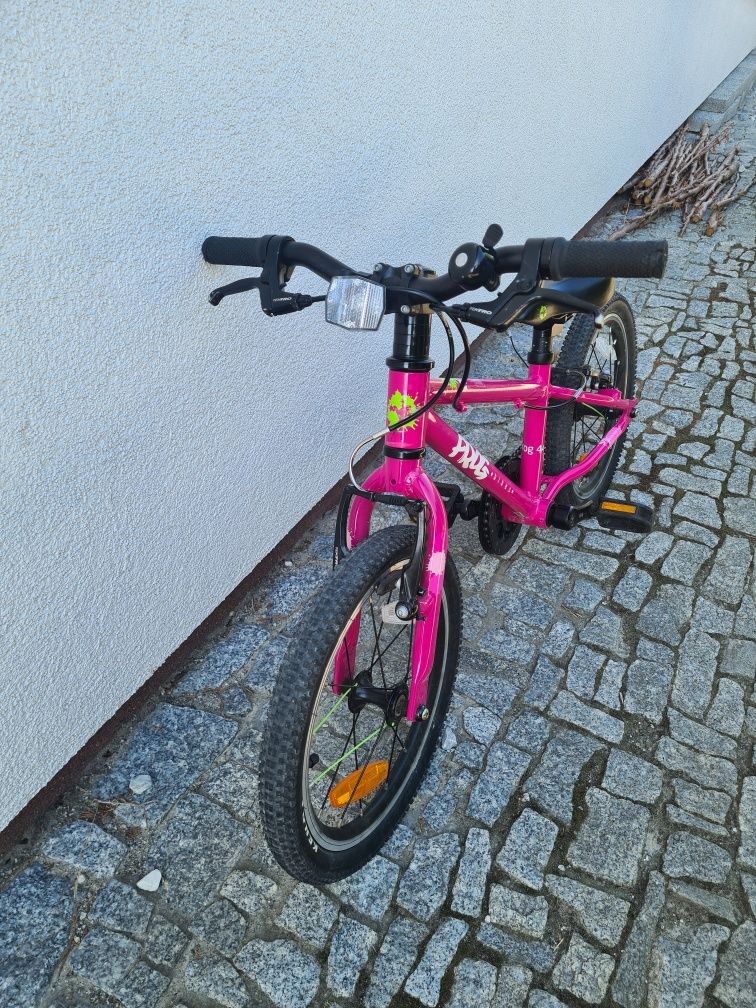Rowerek Frog 16" cali różowy