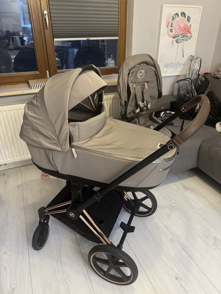 Cybex Priam 4.0 2w1 rose gold soho grey