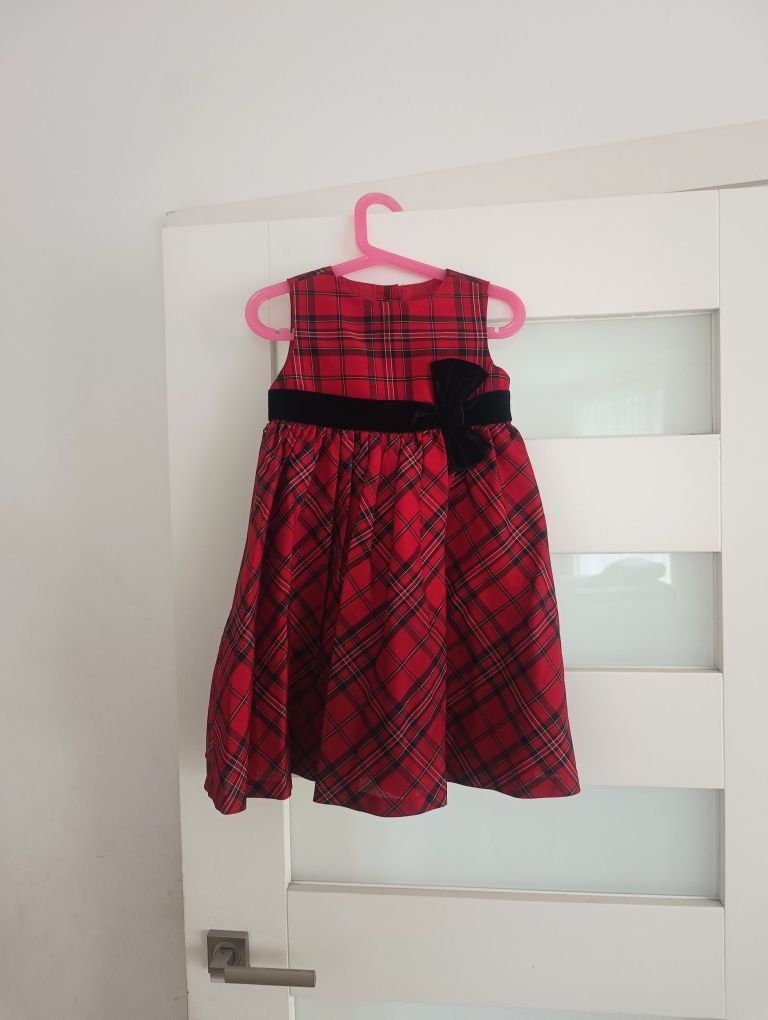 42. Sukienka Gymboree na 2 lata sesja świąteczna
