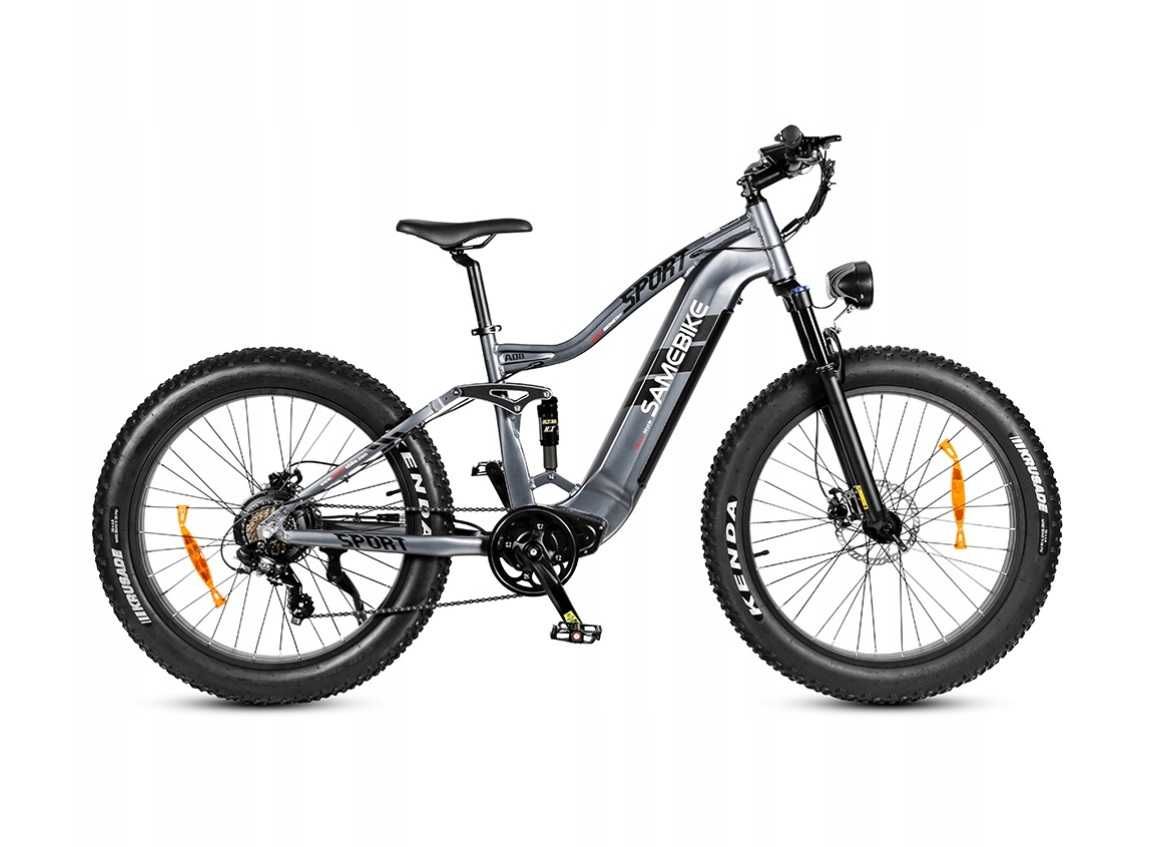 SAMEBIKE RSA08 elektryczny fat bike mtb górski 26' 750W 17Ah 120KM