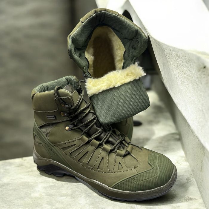 Ботинки зимові тактичні хутро штучне натуральне Gore-Tex 40-46 Розн