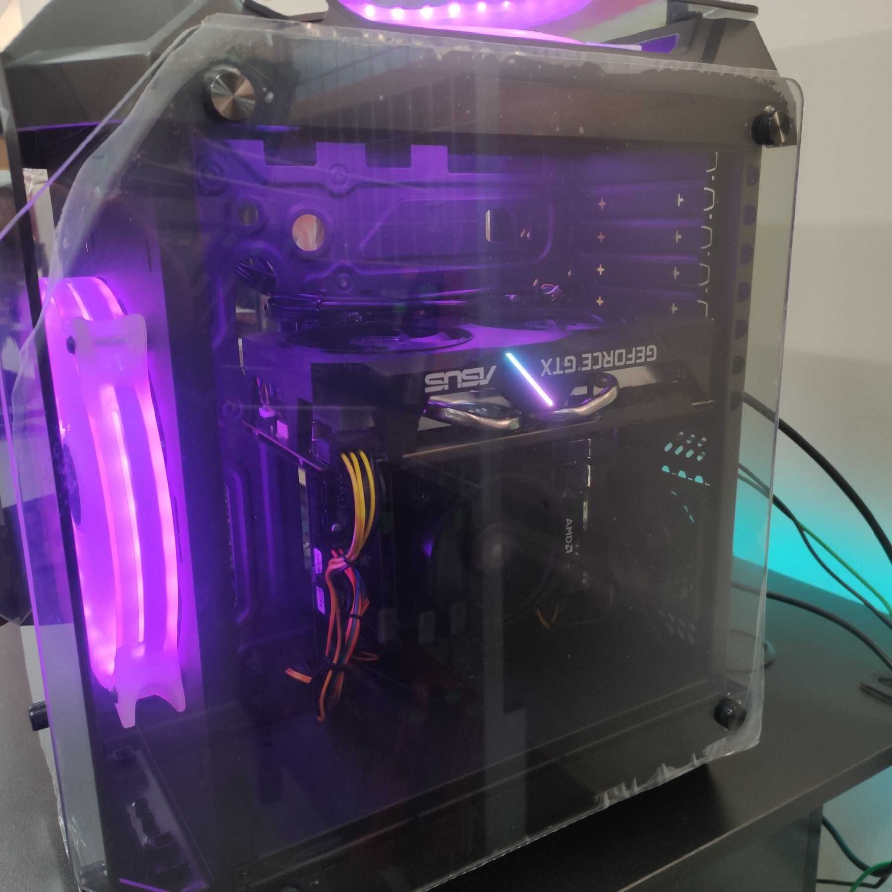Компютер Новый Ryzen 5 5500, 16GB DDR4, GTX 1660 Super 6GB, SSD 512GB