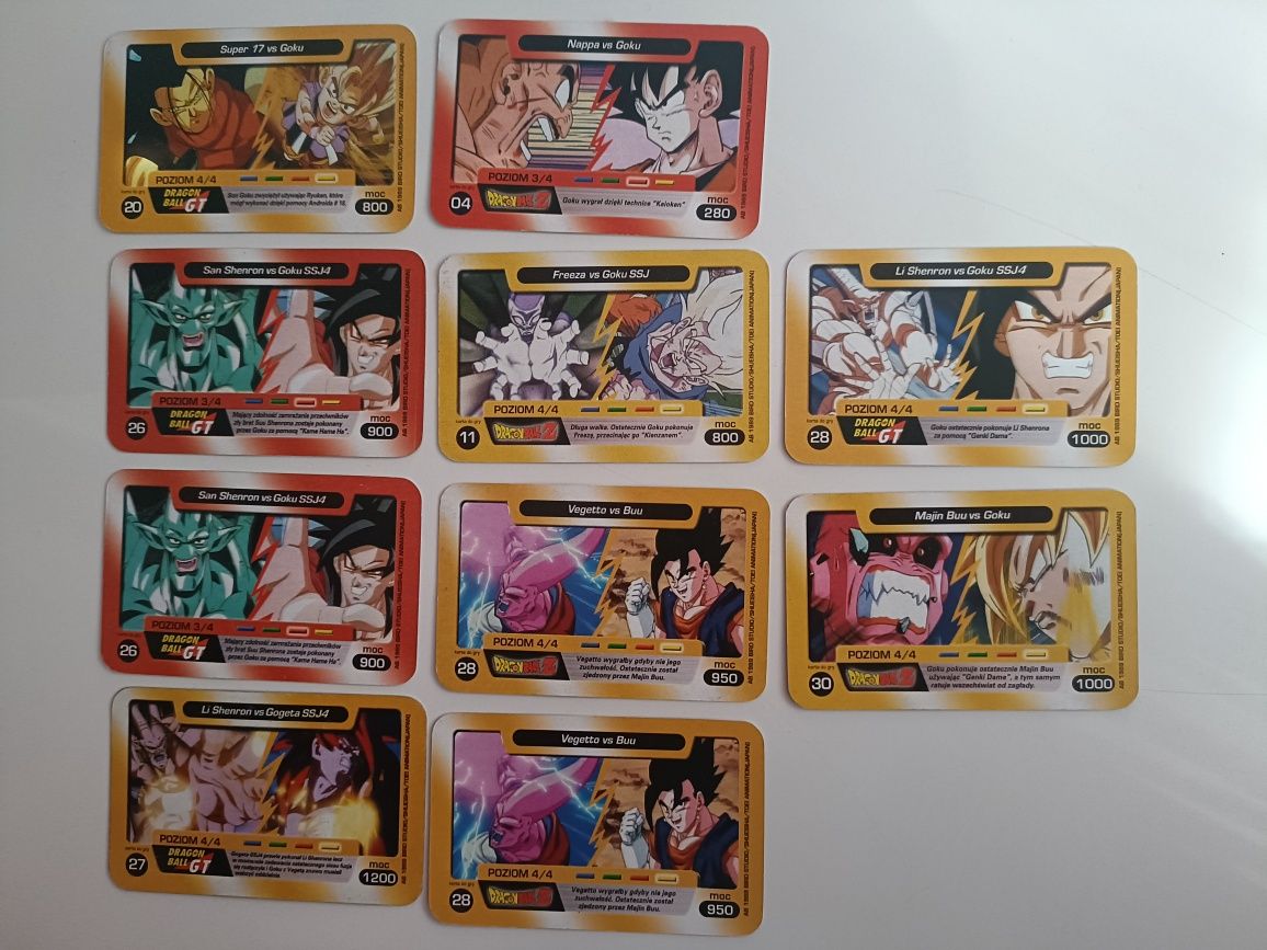Zamienię karty walki Chio Dragon Ball