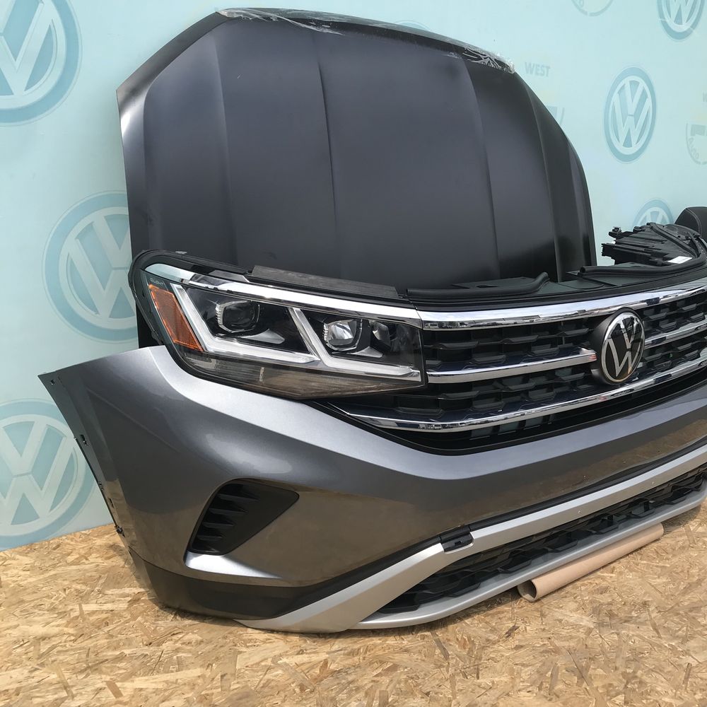 Vw 3cm Atlas Атлас cross sport 2021-2023 бампер з капот та фара