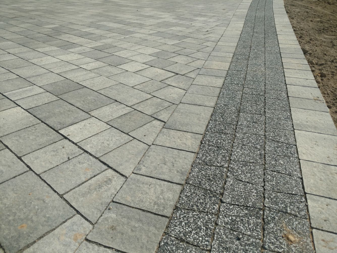 Obrzeża betonowe grafitowe kostka brukowa granitowa krawężnik opornik