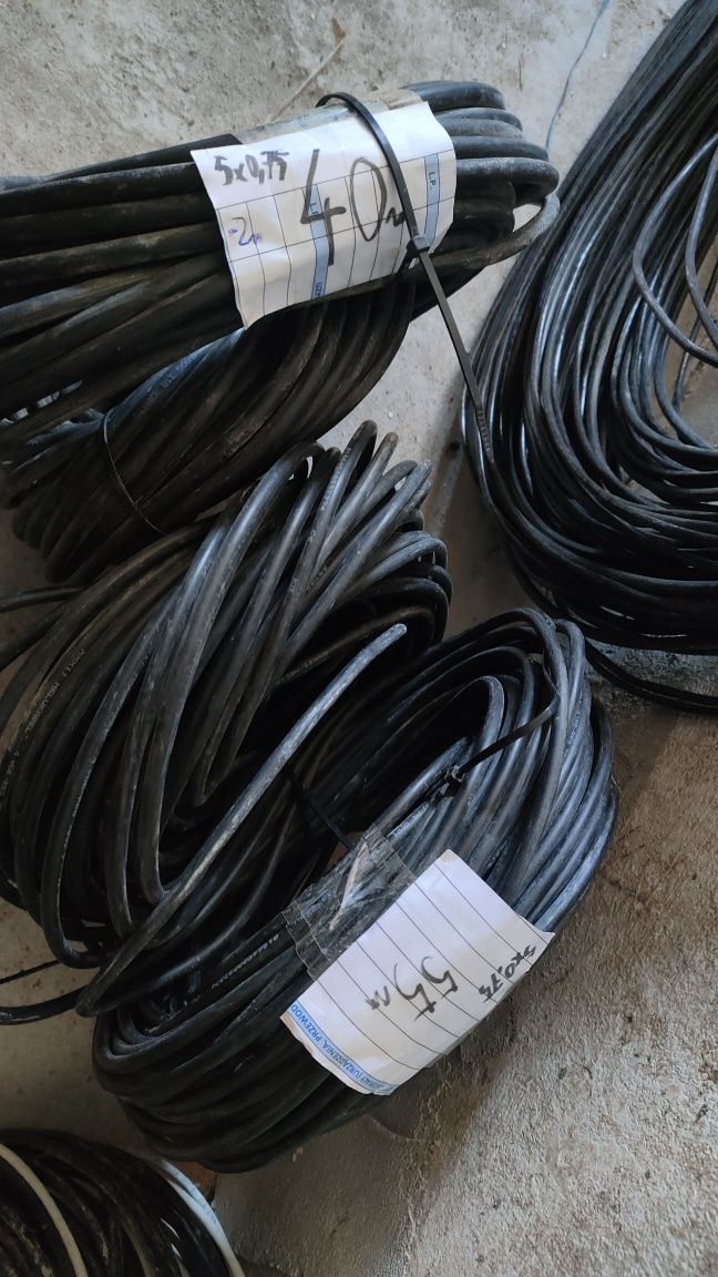 Kabel żel  internetowy 5e i elektryk siła 32m 45m 35m 50m