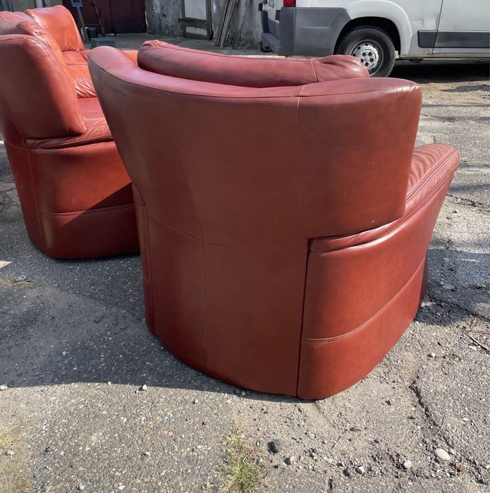 Komplet skórzany możliwy transport