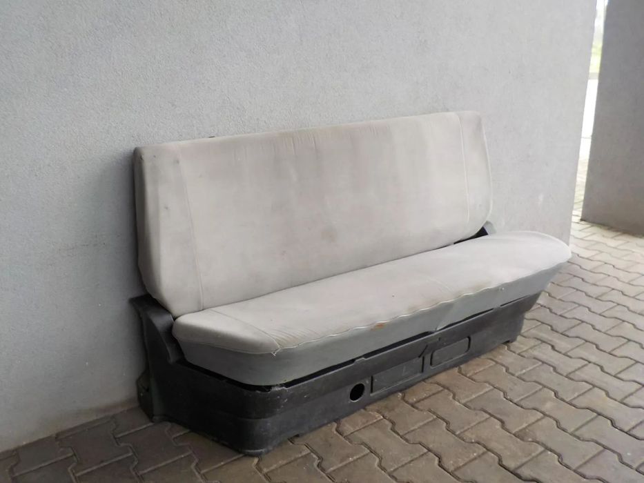 VW T4 DOKA DUBELKABINA FOTEL KANAPA ŁAWKA TYŁ