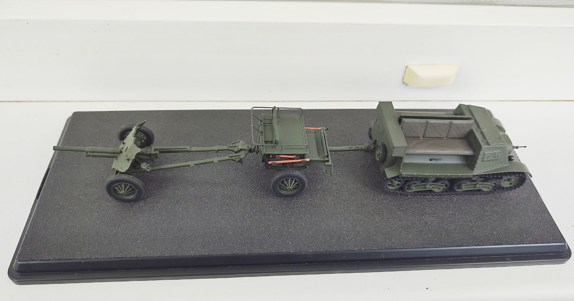 Т-20"Комсомолець" + арт/передок 52-Р + гармата 53К. 1939рік. 1:43