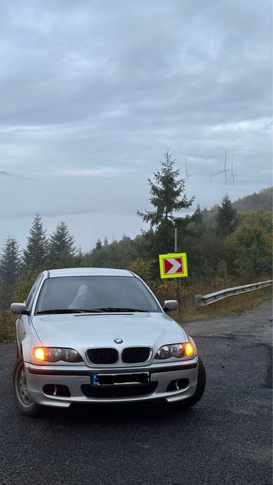 М Тех Бампер BMW e46 полный комплект с туманками, креплениями