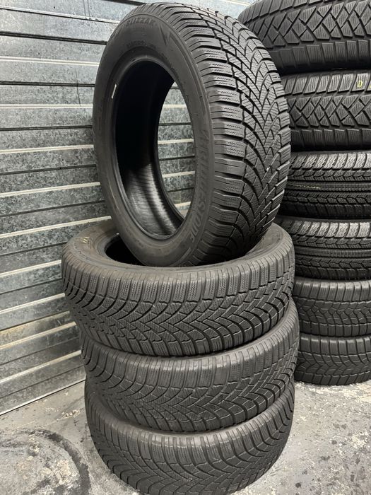 шини б.у зима 205/55 R16 Bridgestone Blizzak LM-005 склад резини
