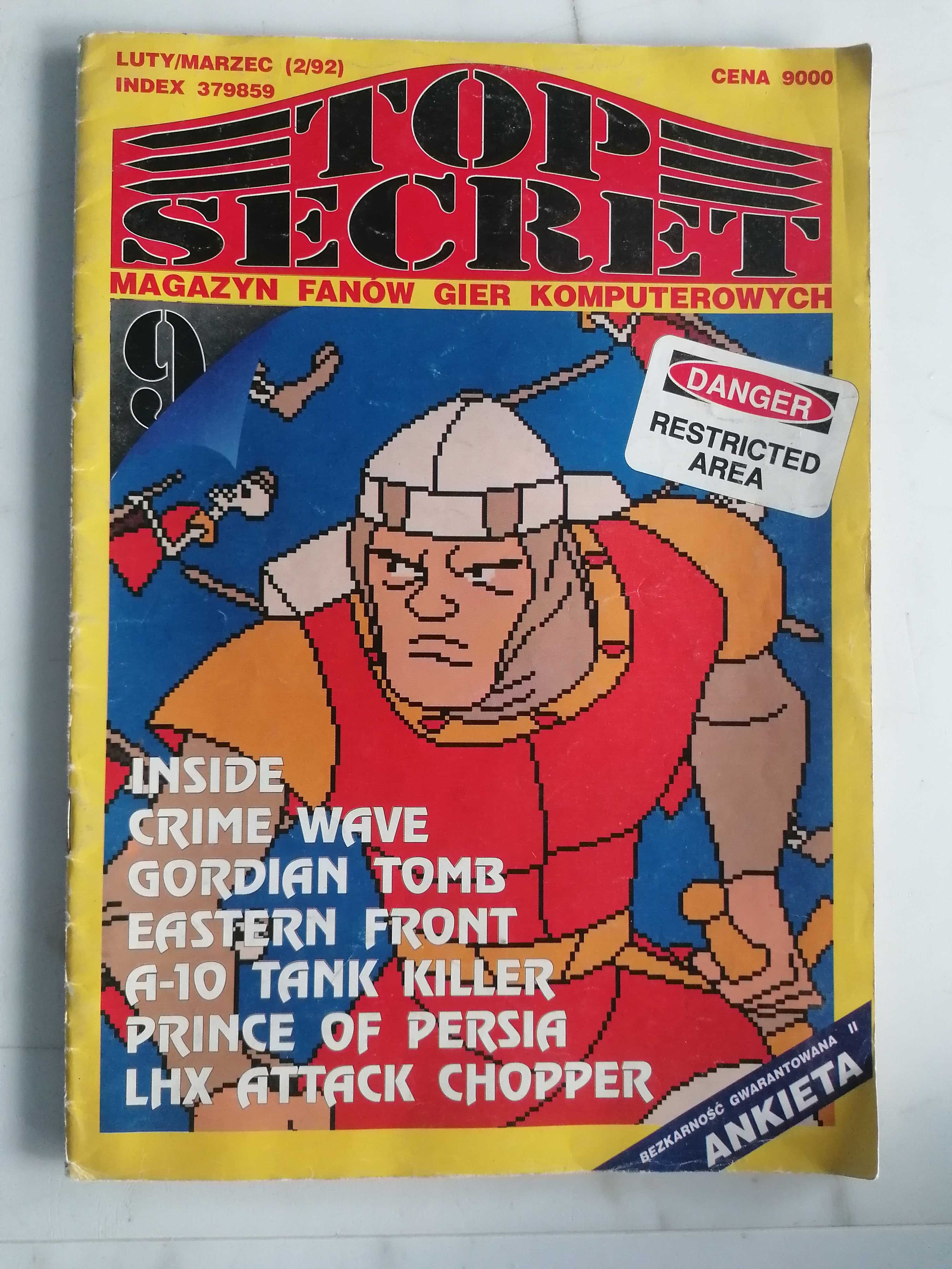 Czasopismo Top Secret. Kilka numerów dla kolekcjonerów!