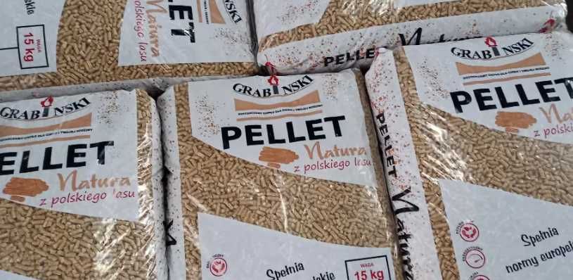 Pellet iglasty Natura - 100% czystej trociny tartacznej