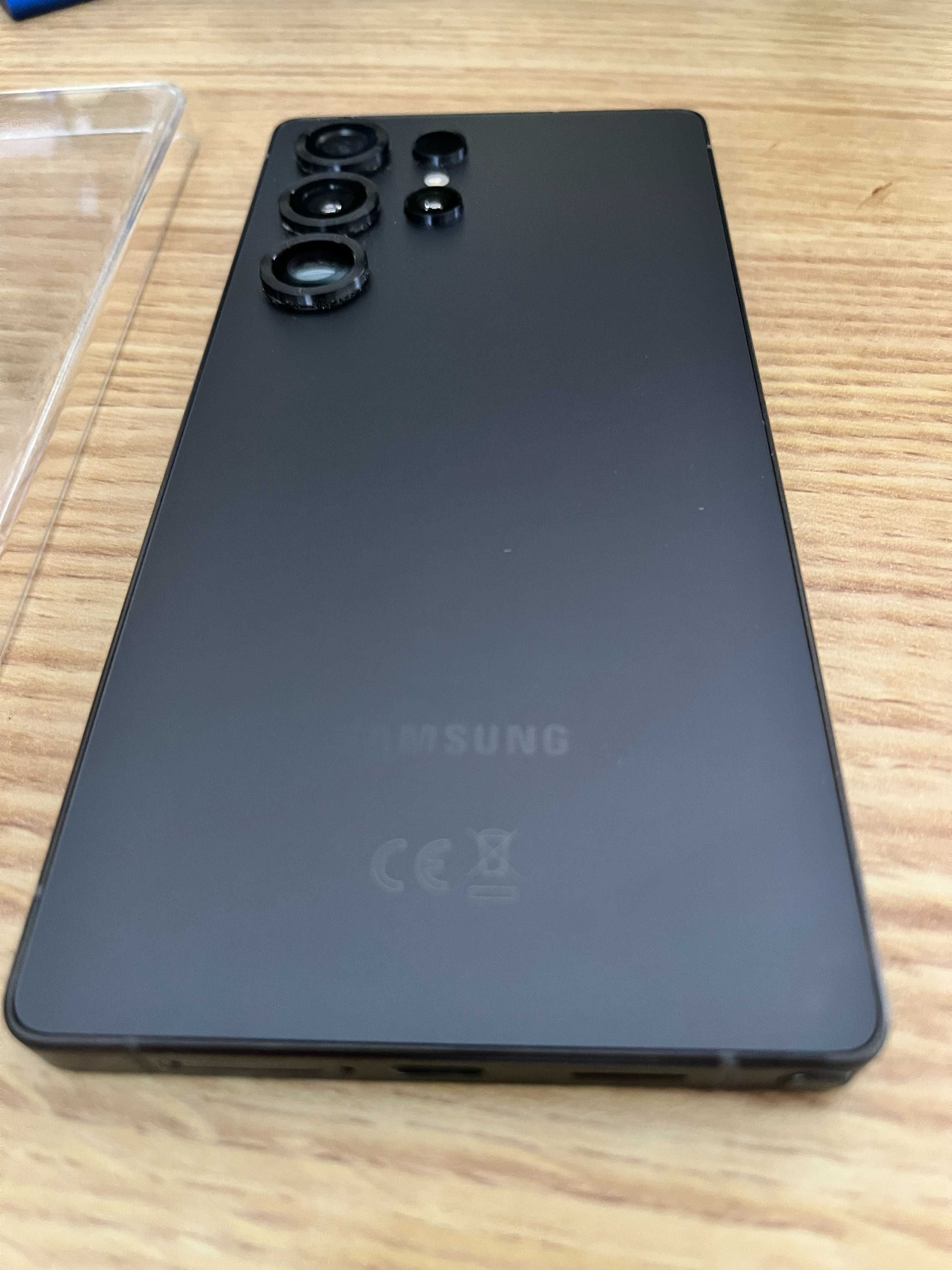 S25 Ultra Jet Black 512 GB + Samsung care + Capa magsafe transaparente