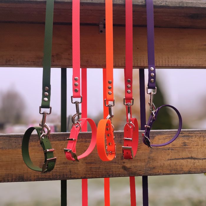 Smycze - obroże - wyprawki dla szczeniąt PCV