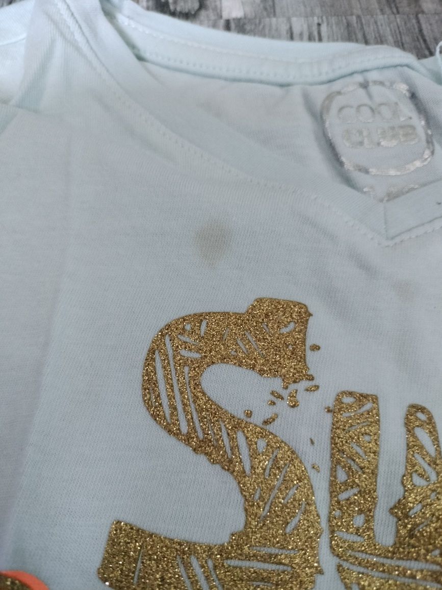 T-shirt dziewczęcy z nadrukiem