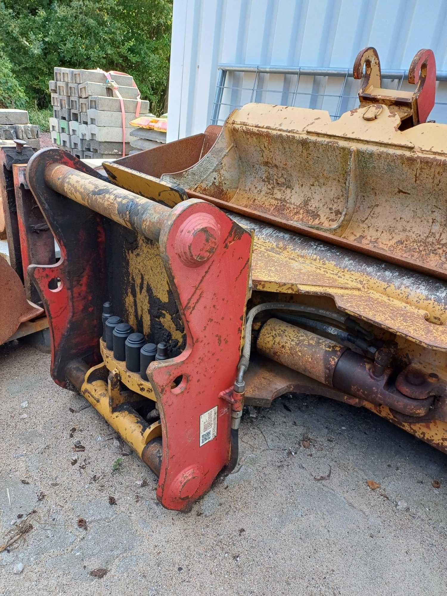 Lyzka Skarpowa Oil Quick OQ70\55 Cat 220cm-Hydrauliczna-Hardox