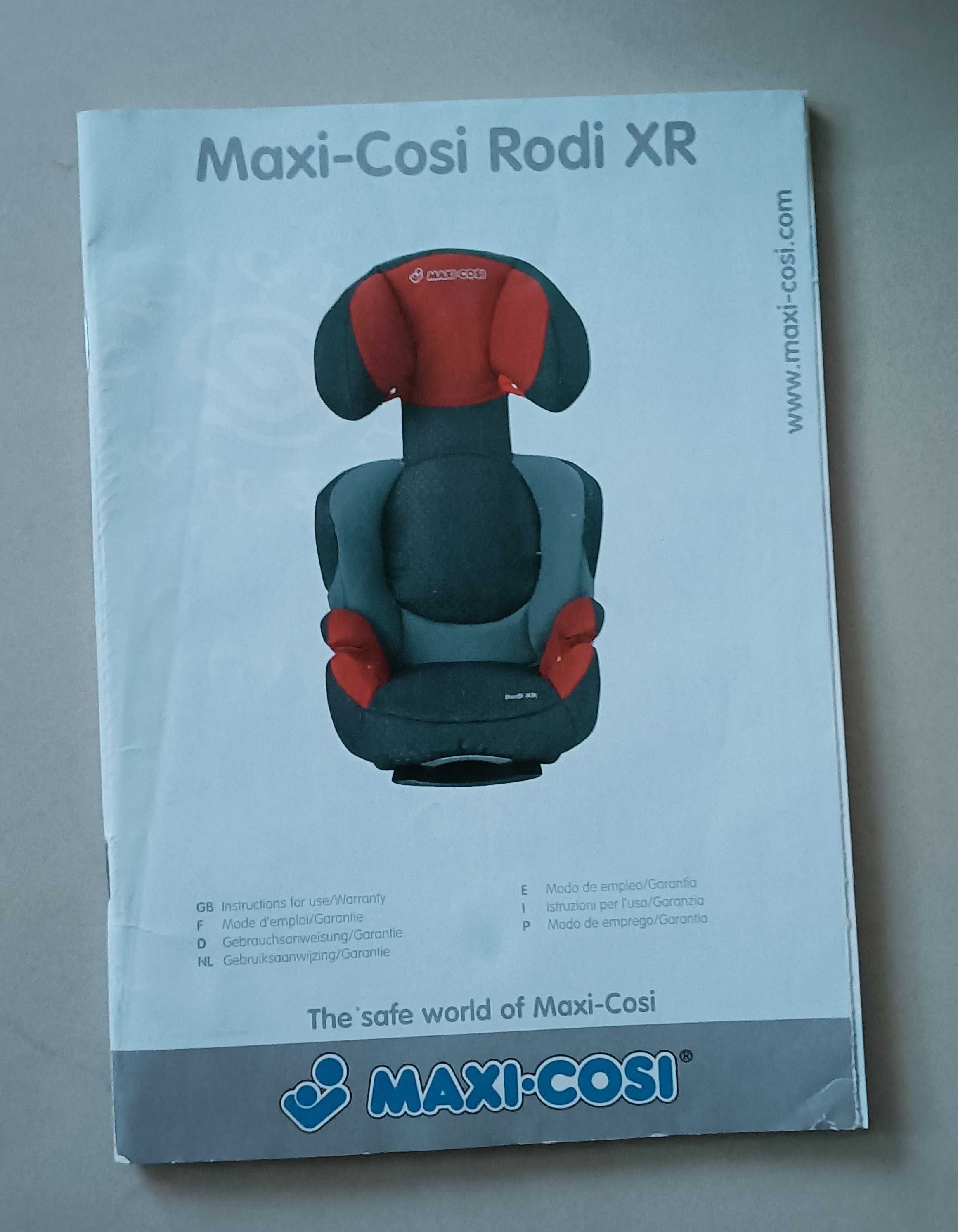 Cadeira Auto Maxi-Cosi Rodi XR