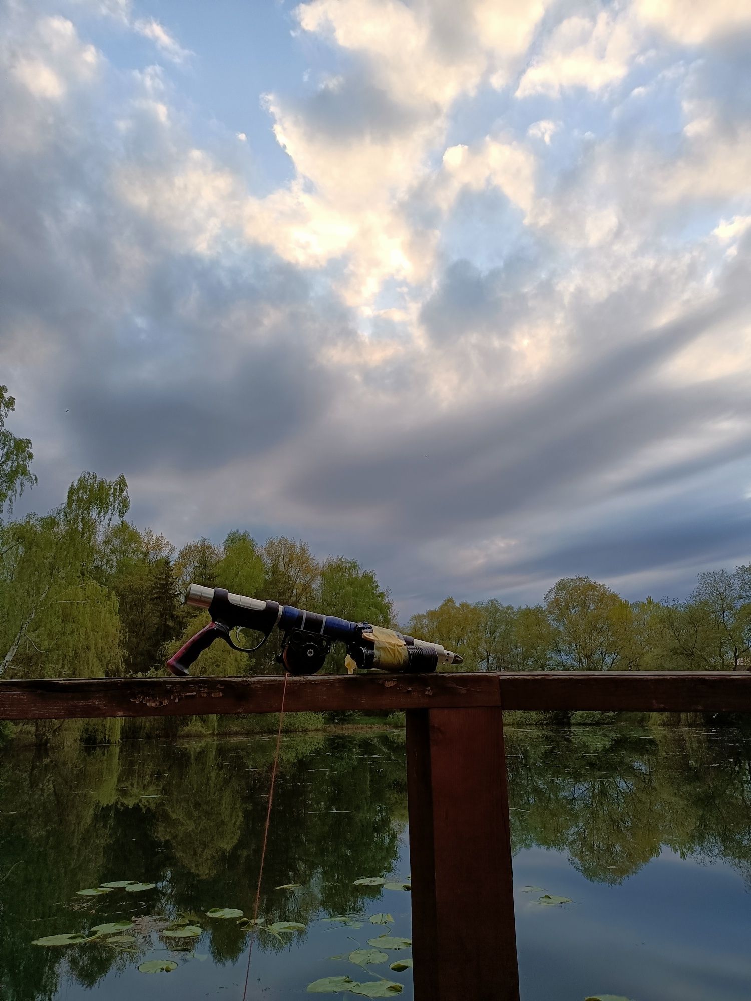 Зелинка. Подводное ружье Базовского/підводна рушниця/гарпун Базовськог