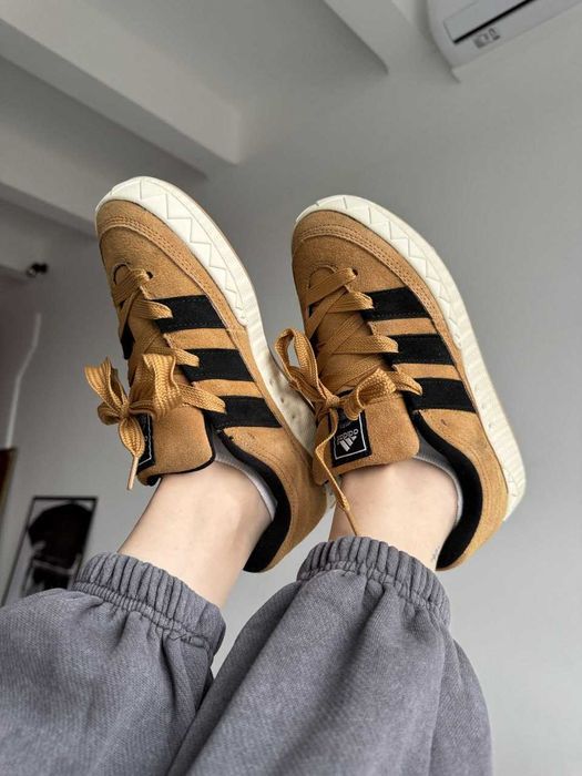 Кросівки Adidas Adimatic x Human Made Brown/Black premium